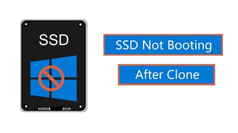 can't boot from ssd after clone|make ssd bootable after cloning.